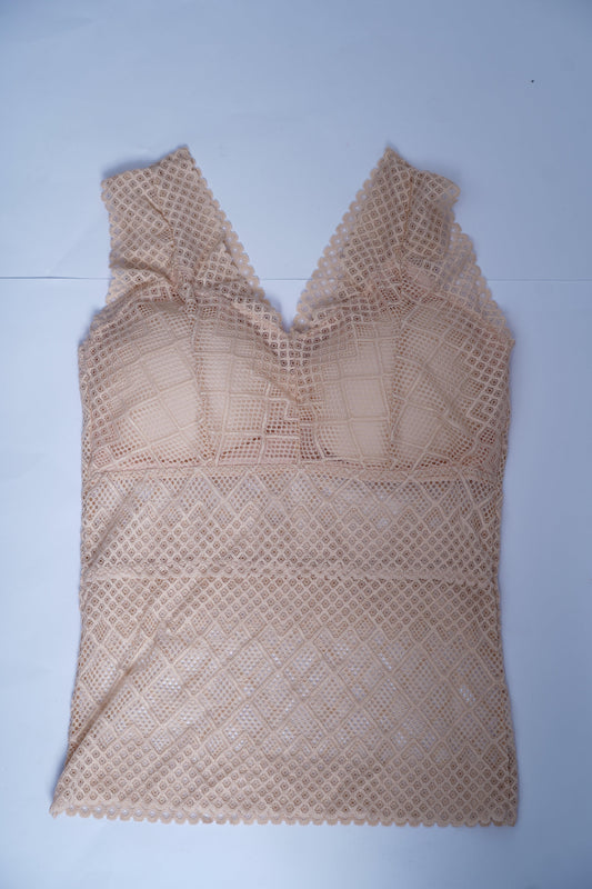 FULL SAMEEZ IMPORTED NET FOAM PADDED BRA - My Store