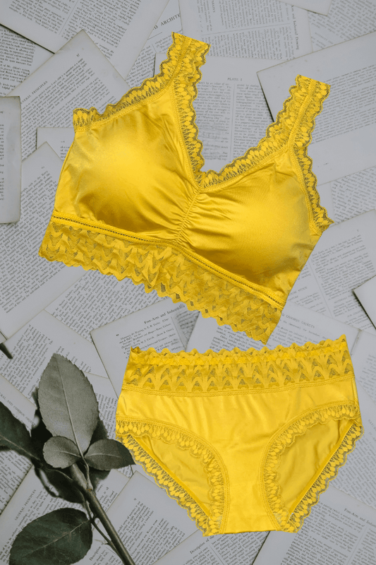 Luxury Silk Bra & Panty Set - My Store