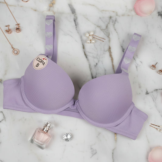 Heart Beats Strap Bra & Panty set - My Store