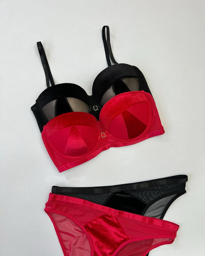 Velvet Padded Set - My Store