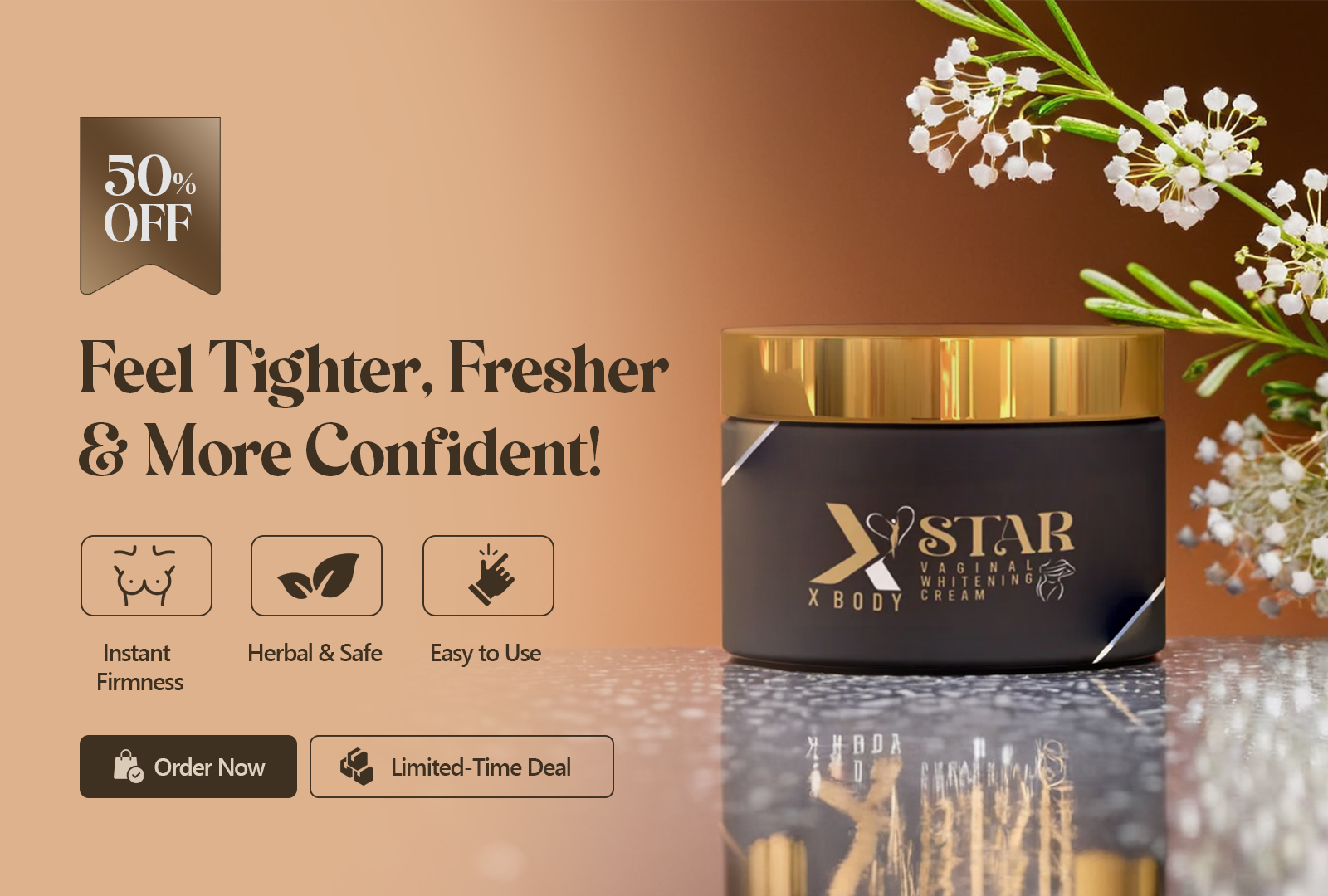 Star Under Legs Whitening Cream - My Store