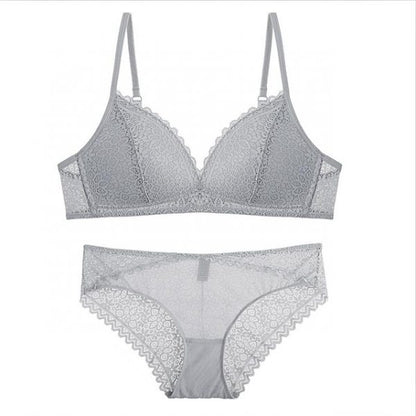 FRONT NET V SHAPE BRA SET SUPER SOFT - My Store