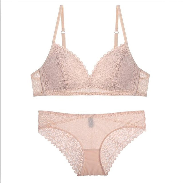 FRONT NET V SHAPE BRA SET SUPER SOFT - My Store