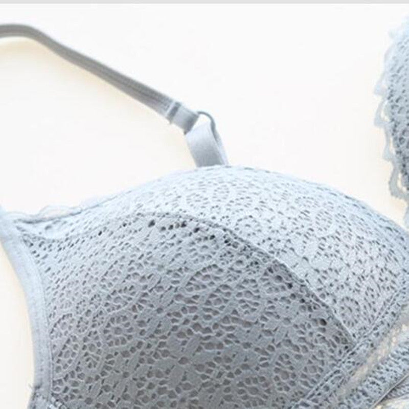 FRONT NET V SHAPE BRA SET SUPER SOFT - My Store