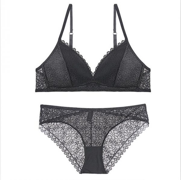 FRONT NET V SHAPE BRA SET SUPER SOFT - My Store