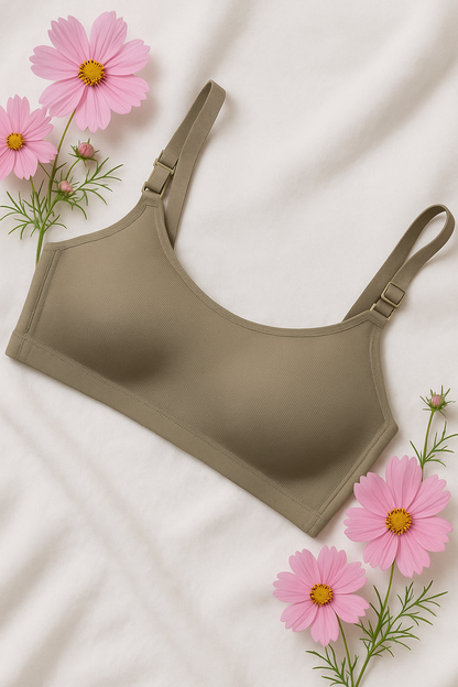 Wireless T-Shirt Bra with Adjustable Straps - My Store