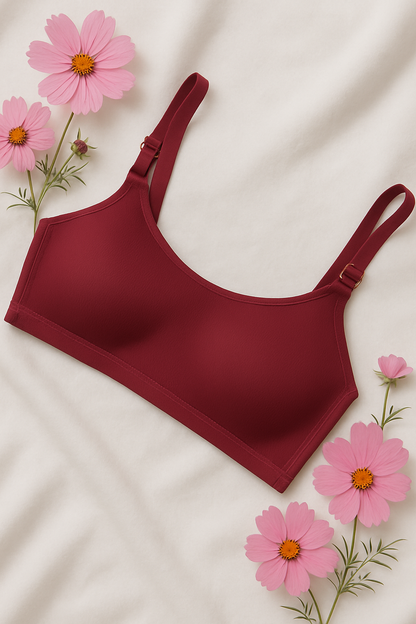 Wireless T-Shirt Bra with Adjustable Straps - My Store