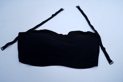 SINGLE PADDED BLOUSE WITH DEATTACHABLE STRIPS - My Store