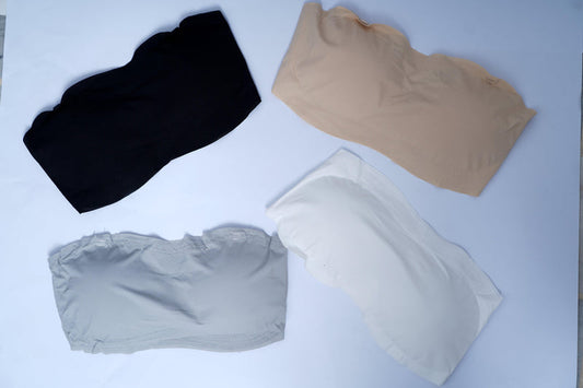 SINGLE PADDED BLOUSE WITH DEATTACHABLE STRIPS - My Store