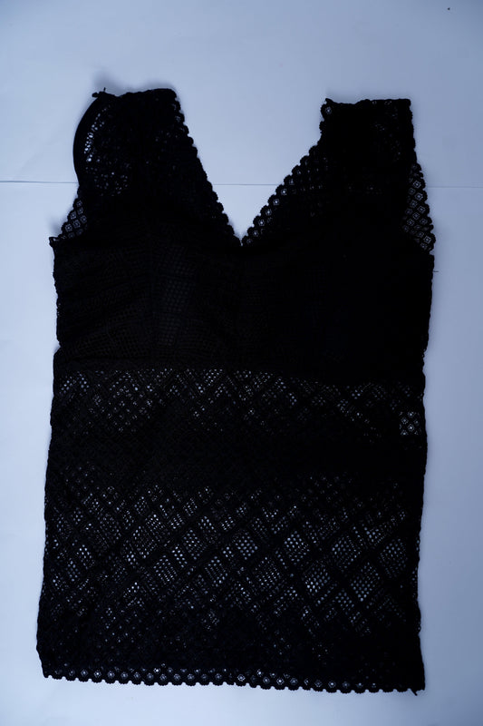 FULL SAMEEZ IMPORTED NET FOAM PADDED BRA - My Store