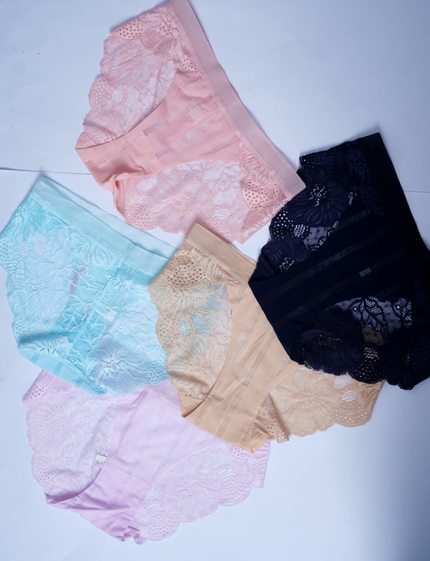 STYLISH SOFT  BLOMMING NET PANTY - My Store