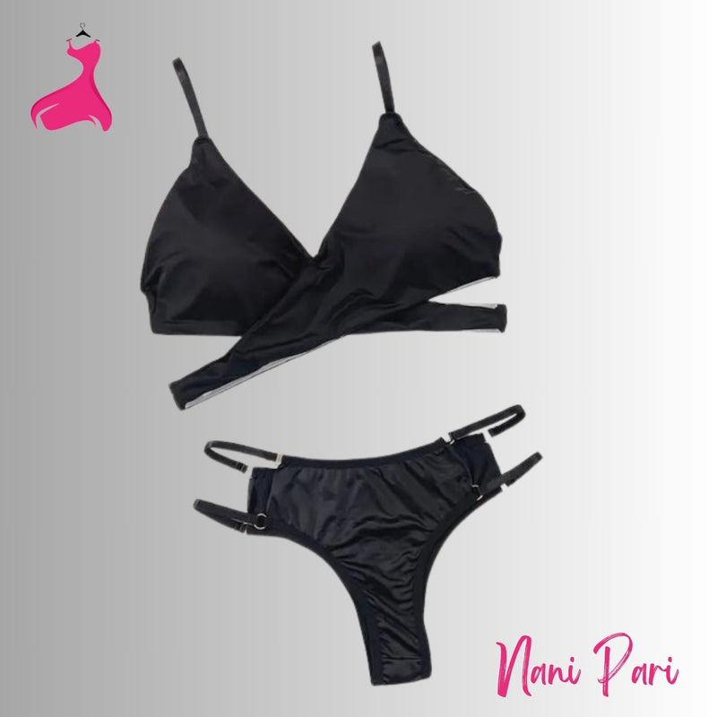 Slik Bralette T- Penty Set - My Store