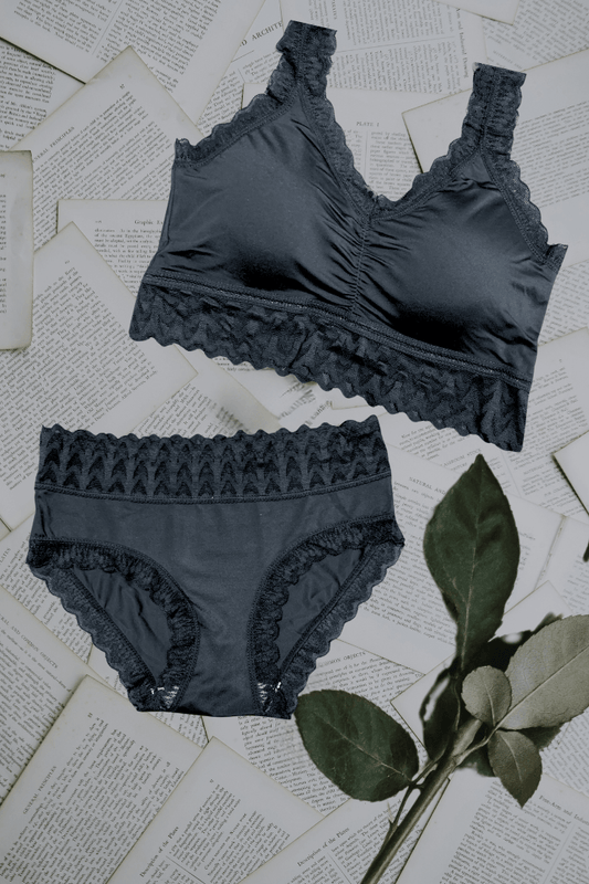 Luxury Silk Bra & Panty Set - My Store