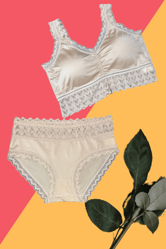 Luxury Silk Bra & Panty Set - My Store