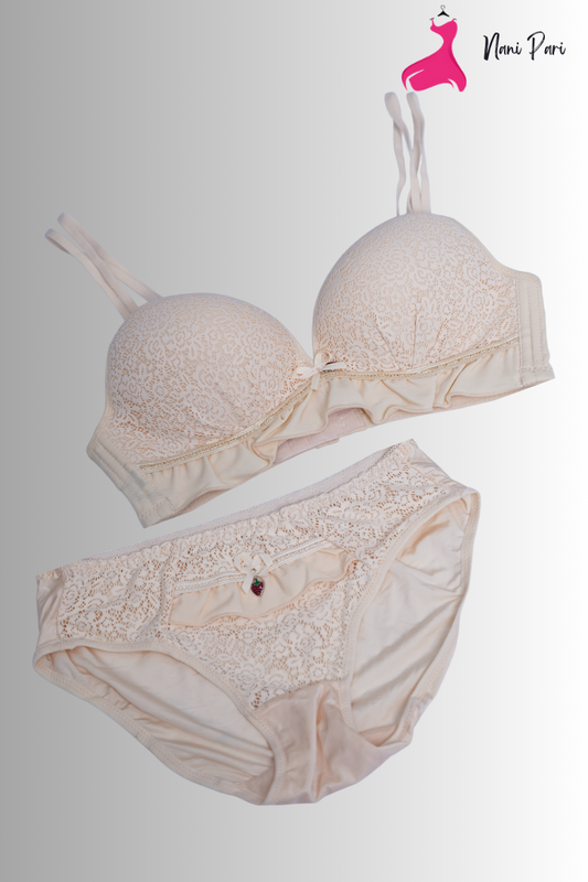 Stylish NetPadded Bra & Panty - My Store