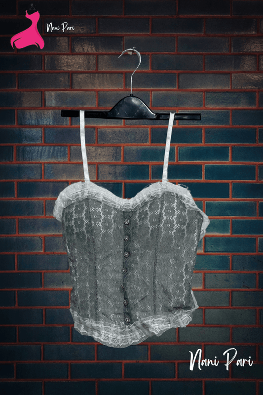 Front Net Padded Fancy Top - My Store