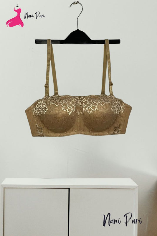 IMPORTD THAI. PREMIUM THIN PAD FLORAL EDGE LACE BRA - My Store