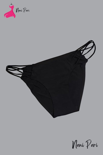 thin belt thong seamless girls' pants bottom pants bikini + Flexible Ribbon Net Panty + Realistic Soft Panty - My Store