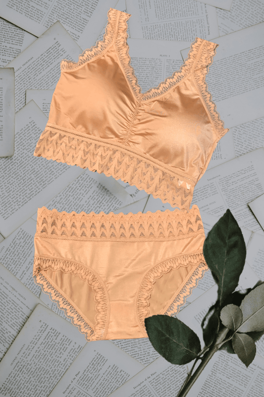 Luxury Silk Bra & Panty Set - My Store