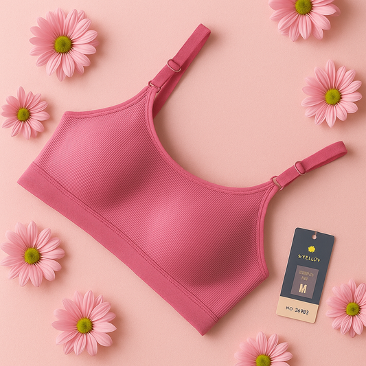 Wireless T-Shirt Bra with Adjustable Straps - My Store