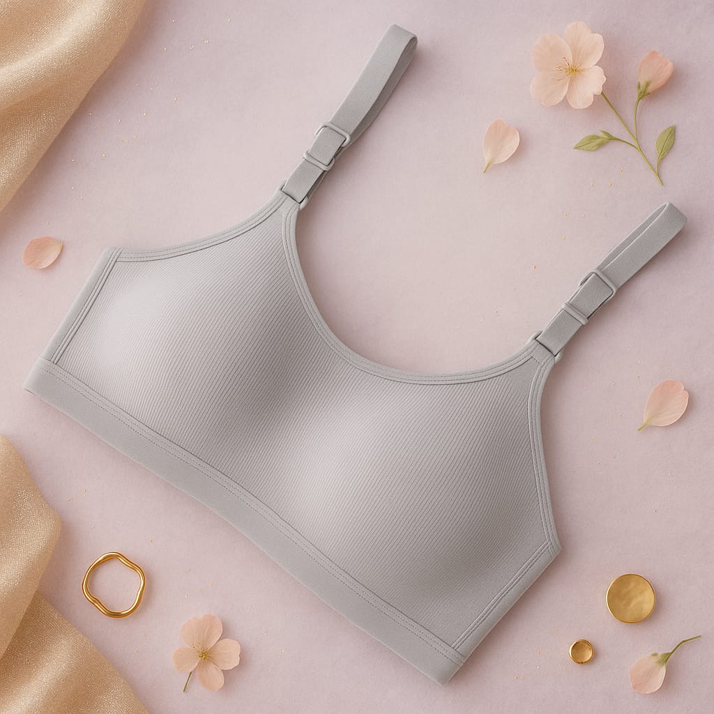 Wireless T-Shirt Bra with Adjustable Straps - My Store