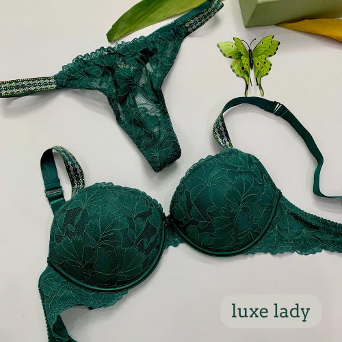 BILLY LUXURY PUSH UP BRA SET - My Store