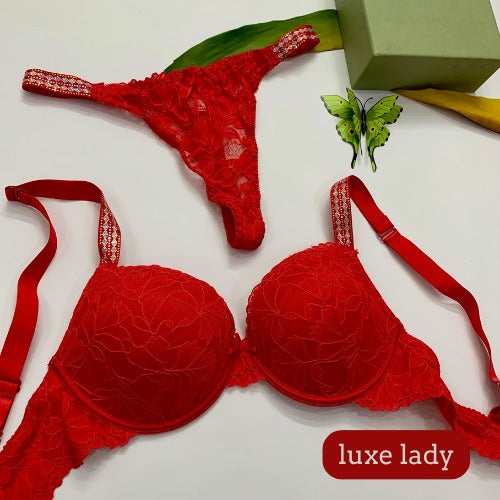 BILLY LUXURY PUSH UP BRA SET - My Store