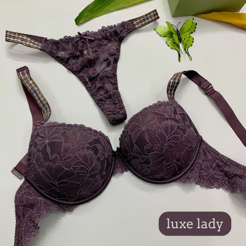 BILLY LUXURY PUSH UP BRA SET - My Store