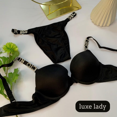 Victoria’s Secret Stylish Straps Bra & Panty Set - My Store