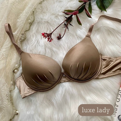 Luxury Silk Light Push Up Bra - My Store