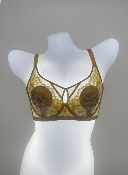 Light pad lace Bra