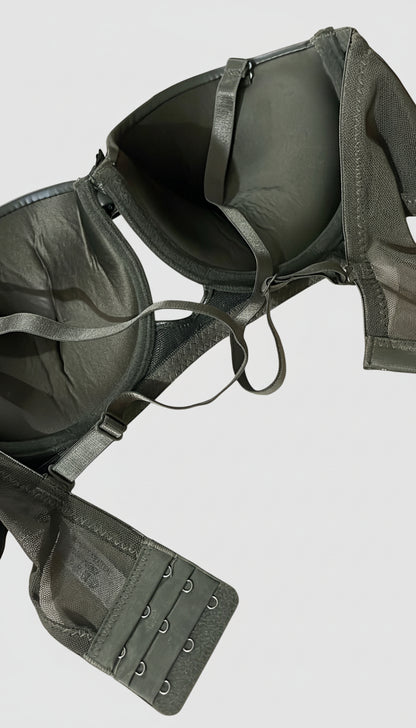 Premium Leather Bra & Panty Set