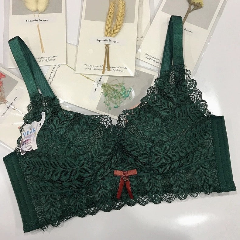 Front Net Padded Imported Bra - My Store