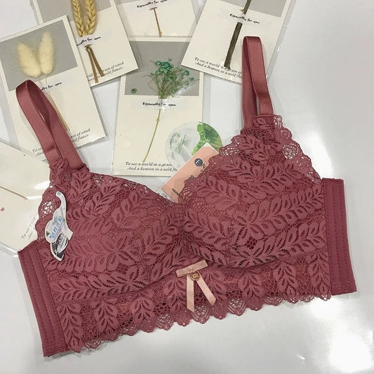 Front Net Padded Imported Bra - My Store
