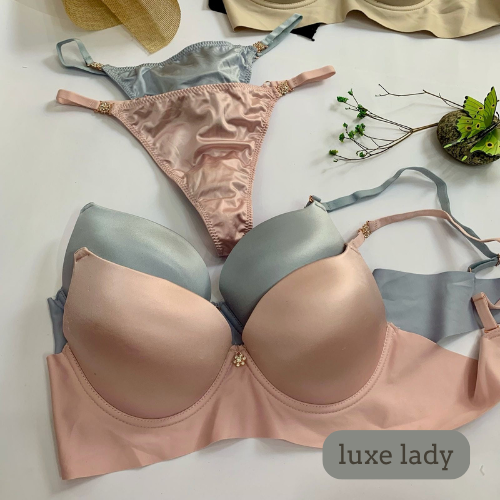 SILK LIGHT PUSH UP BRA SET - My Store