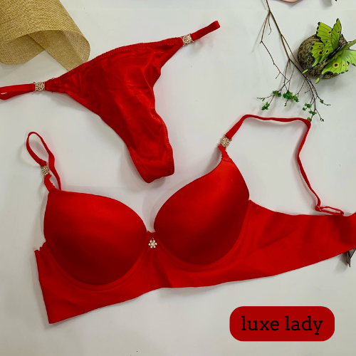 SILK LIGHT PUSH UP BRA SET - My Store