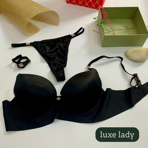SILK LIGHT PUSH UP BRA SET - My Store