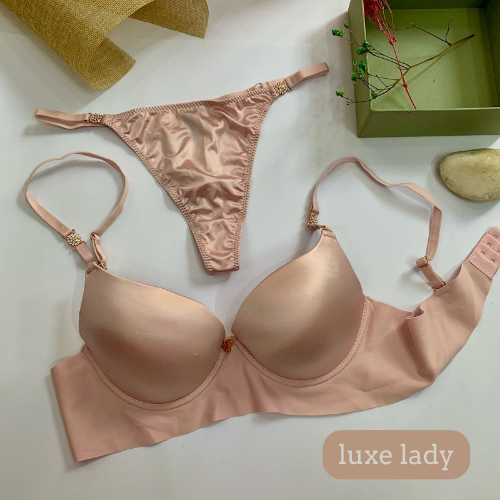 SILK LIGHT PUSH UP BRA SET - My Store